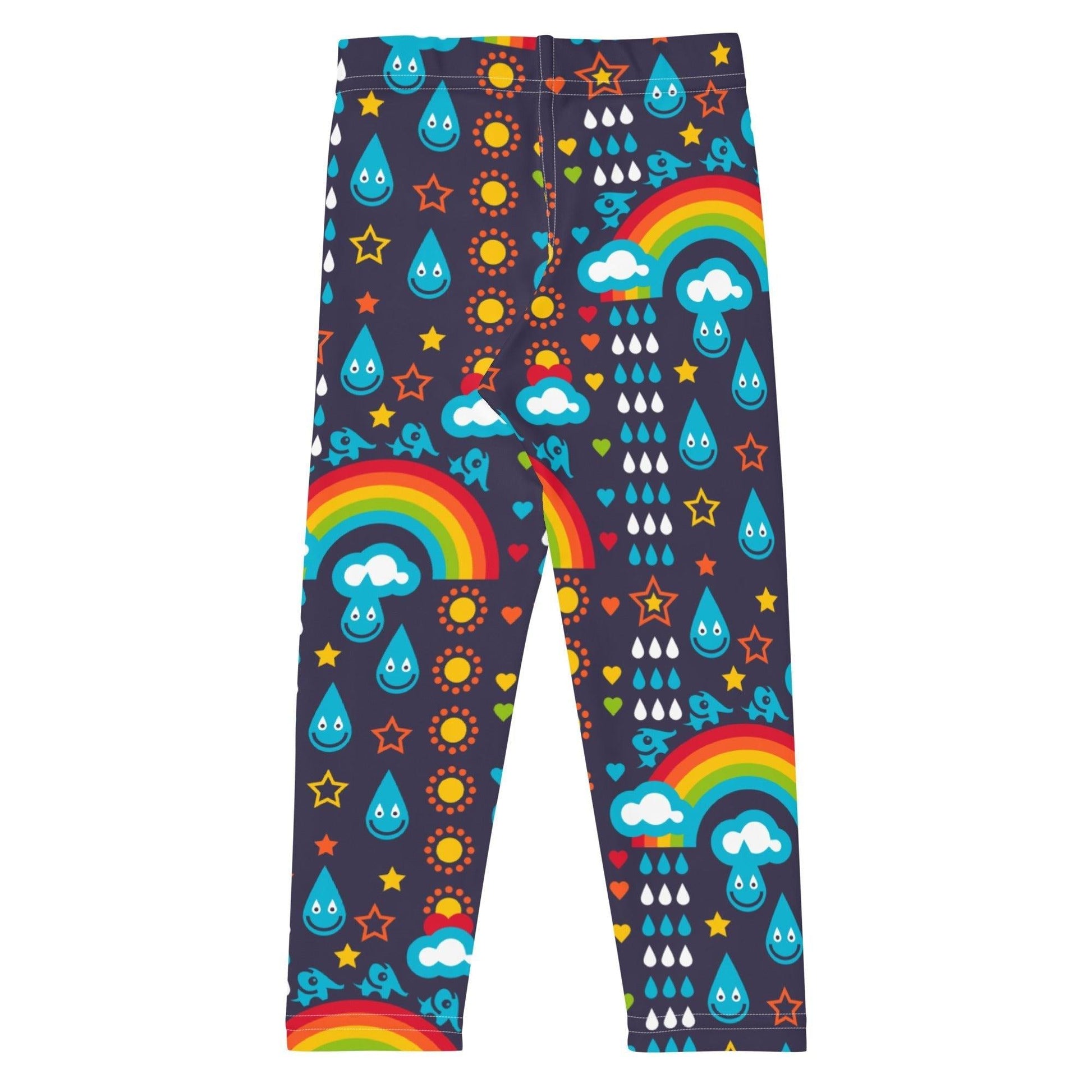 Kids' Leggings -2- RAINBOWPHANT blue