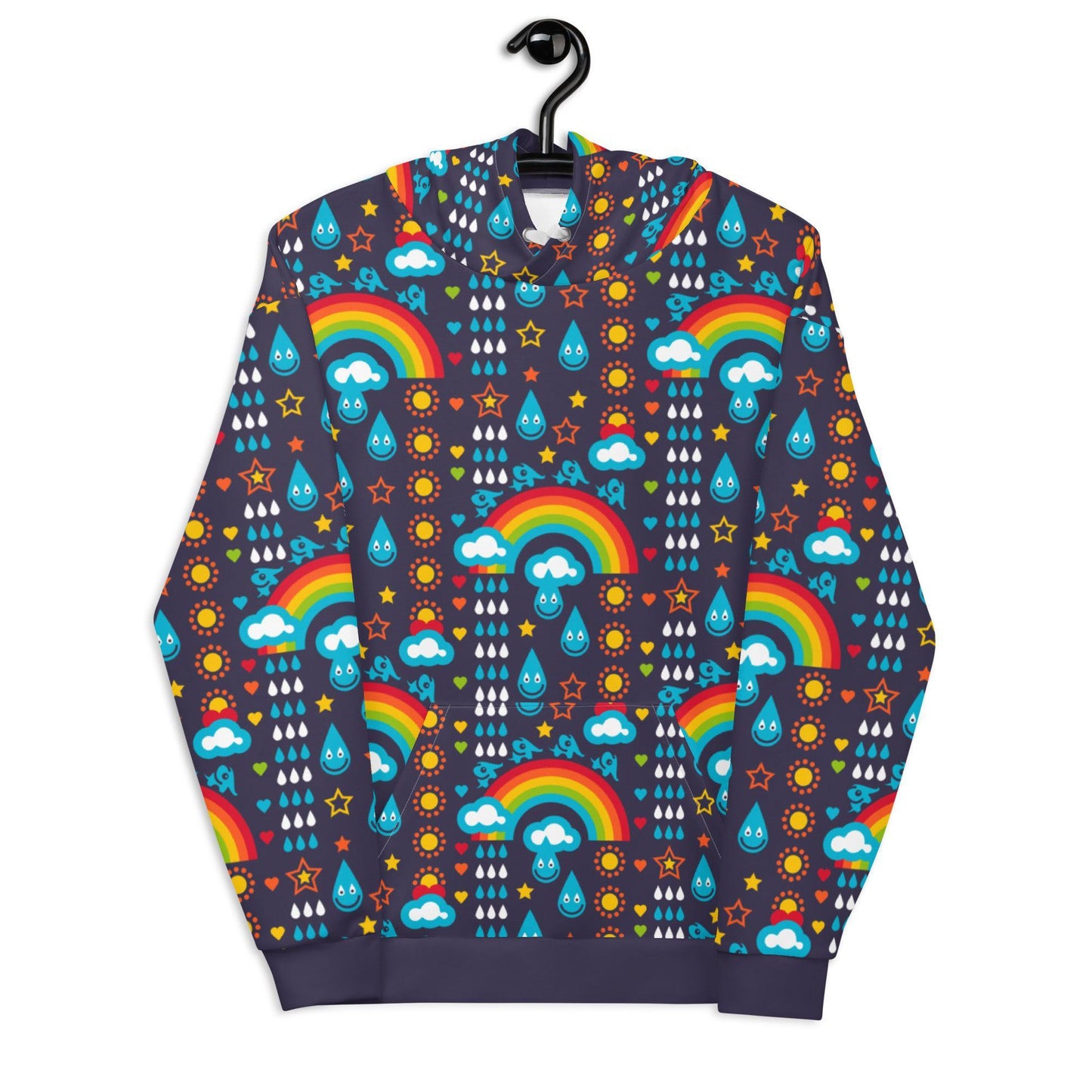 Hoodie - RAINBOWPHANT blue