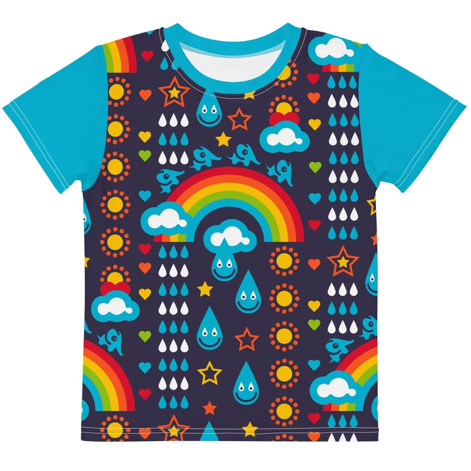 Kids' T-Shirt - RAINBOWPHANT blue