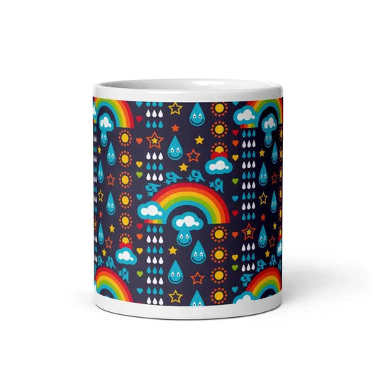 Mug - RAINBOWPHANT blue