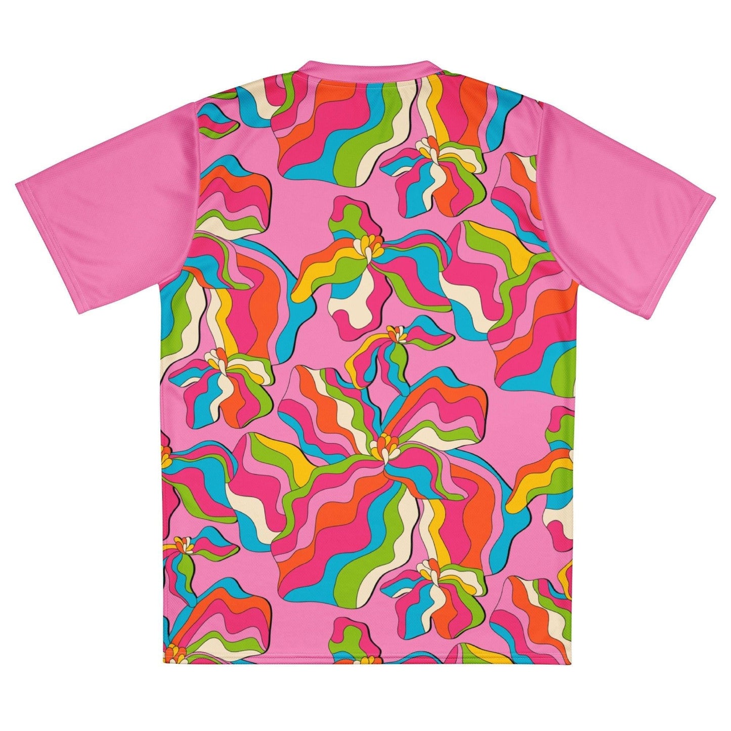 Sports Jersey - SASSY IRIS pink - Bold iris flower print