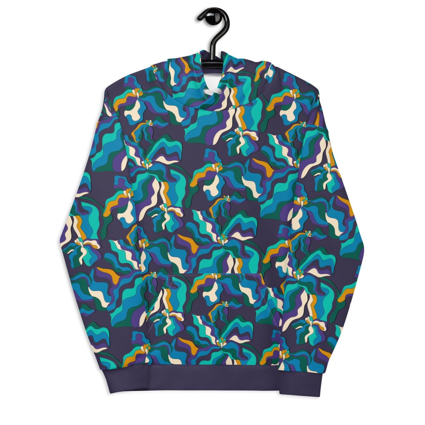 Hoodie - SASSY IRIS purple