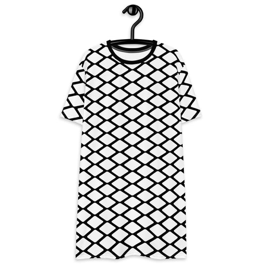 T-shirt dress - SHALMIAKKI white 6XL
