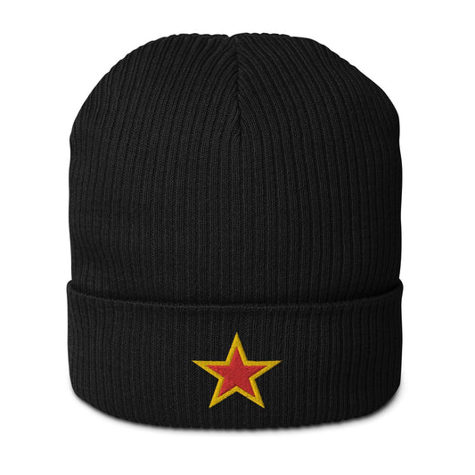 Beanie - STAR red yellow