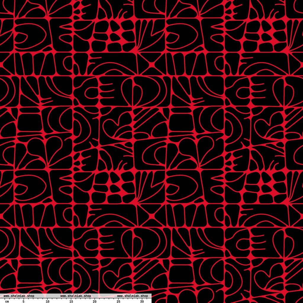 STONE SPIRIT black red | SHALMIAK