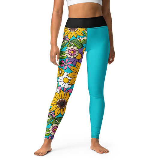 Yoga Leggings - SUNDANCE turquoise