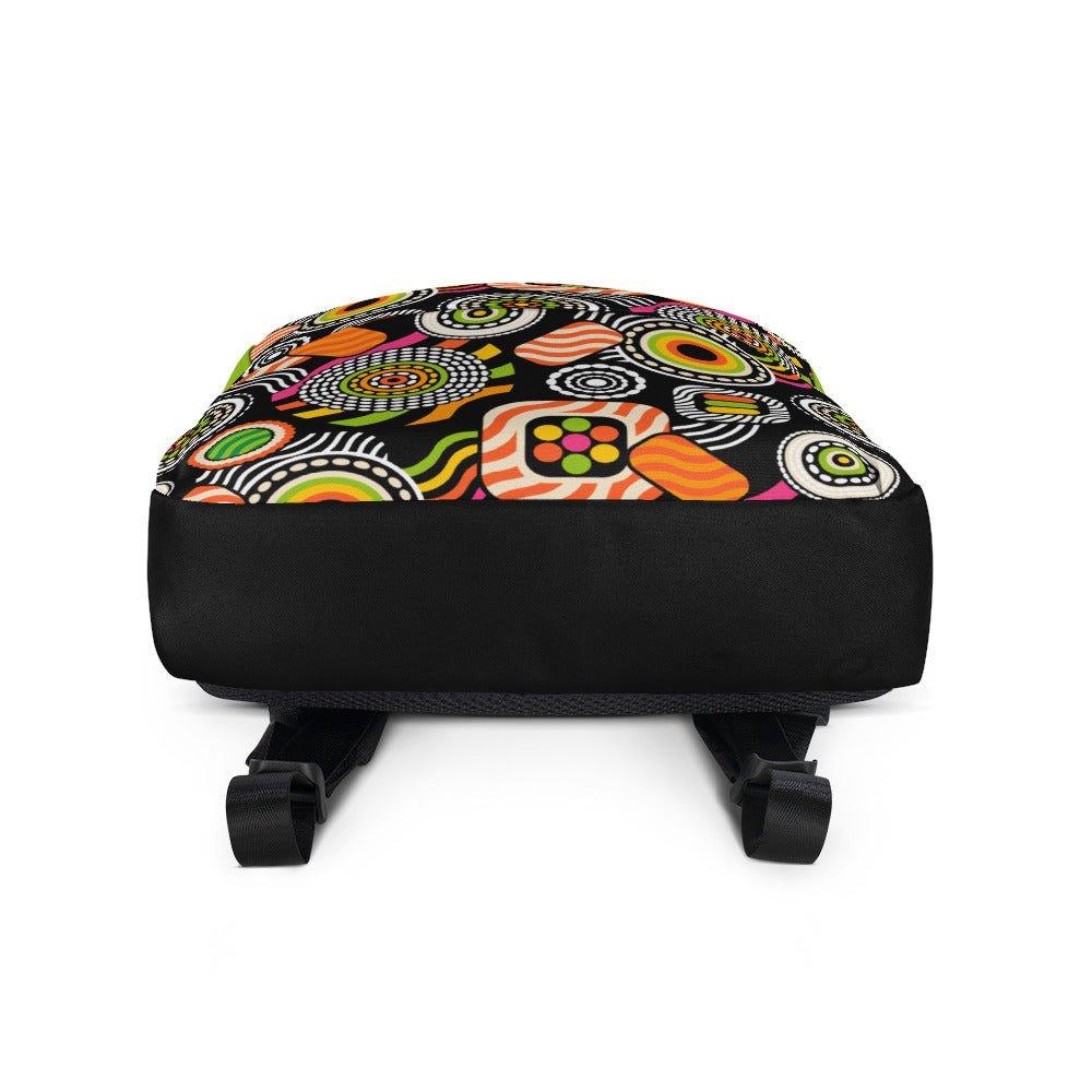 Backpack - SUSHIPOPS - Colorful sushi print