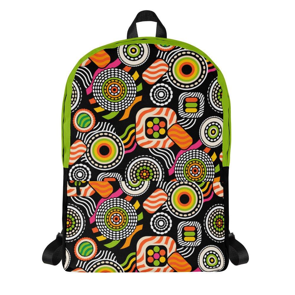 Backpack - SUSHIPOPS - Colorful sushi print Default Title