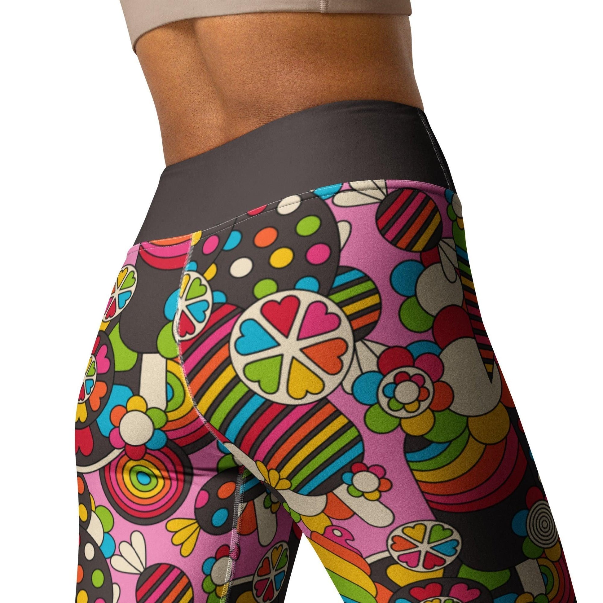 Yoga Leggings -2- SWEET FREAK pink