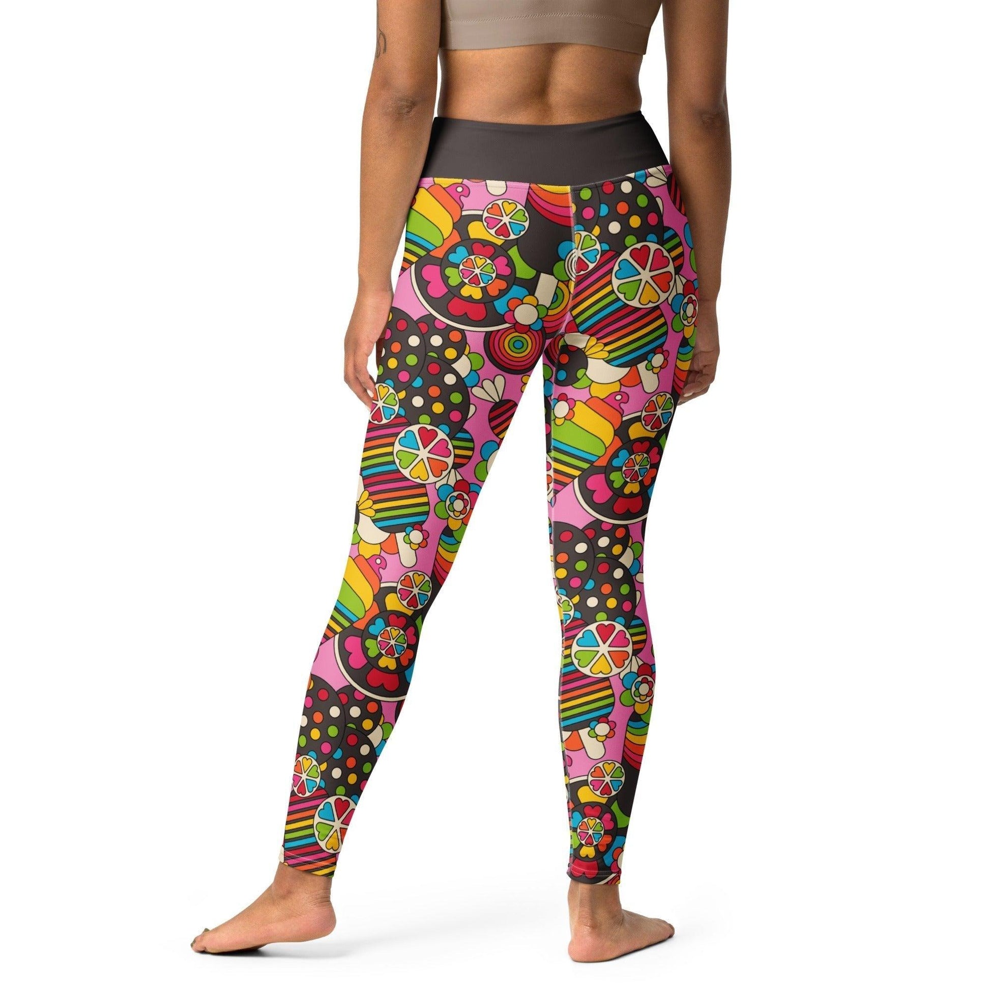 Yoga Leggings -2- SWEET FREAK pink