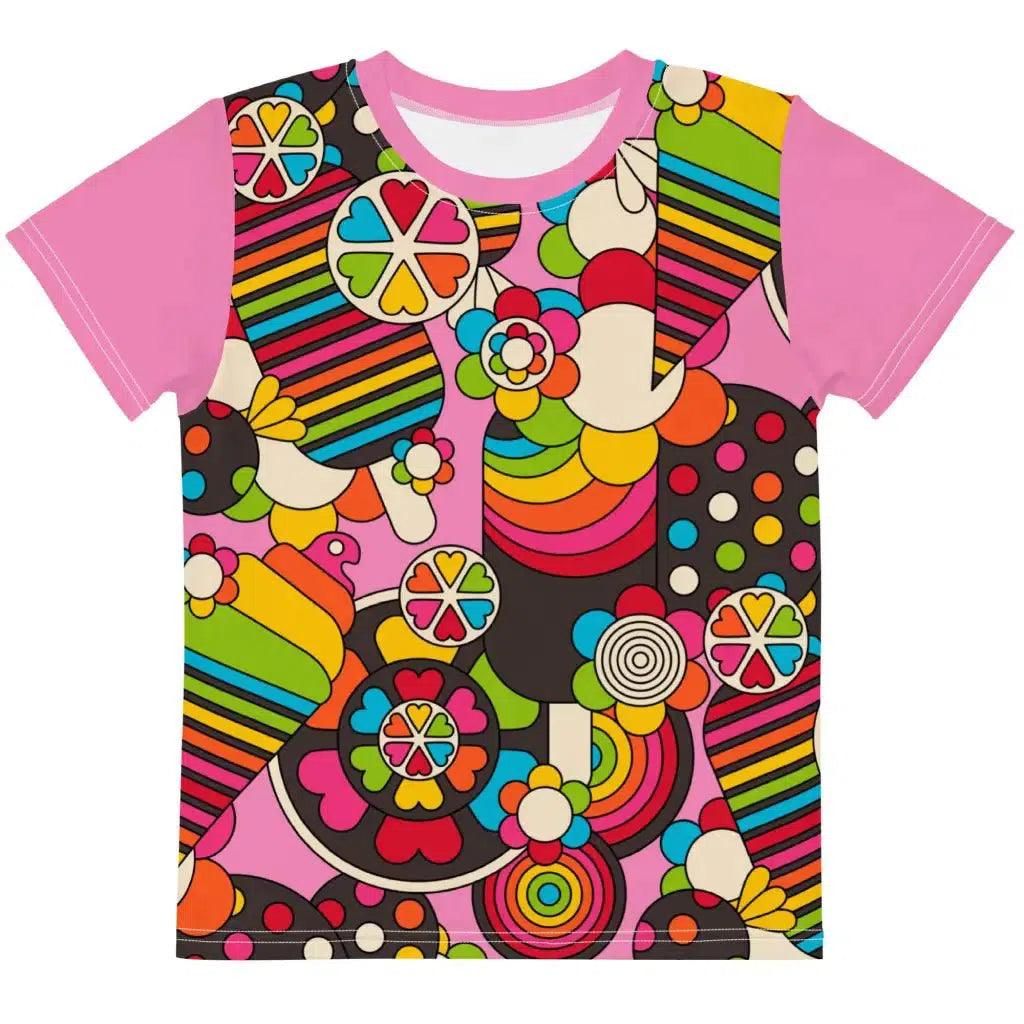 Kids' T-Shirt - SWEET FREAK pink