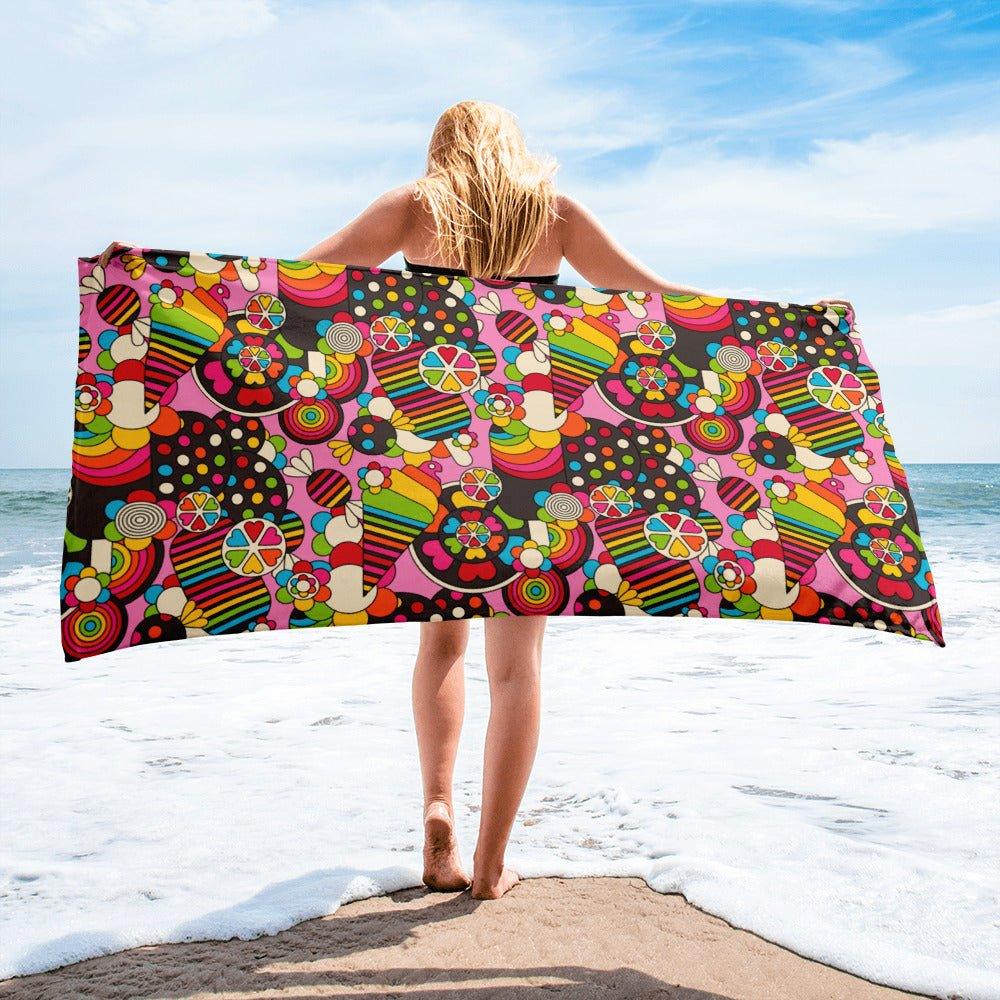 Towel - SWEET FREAK pink