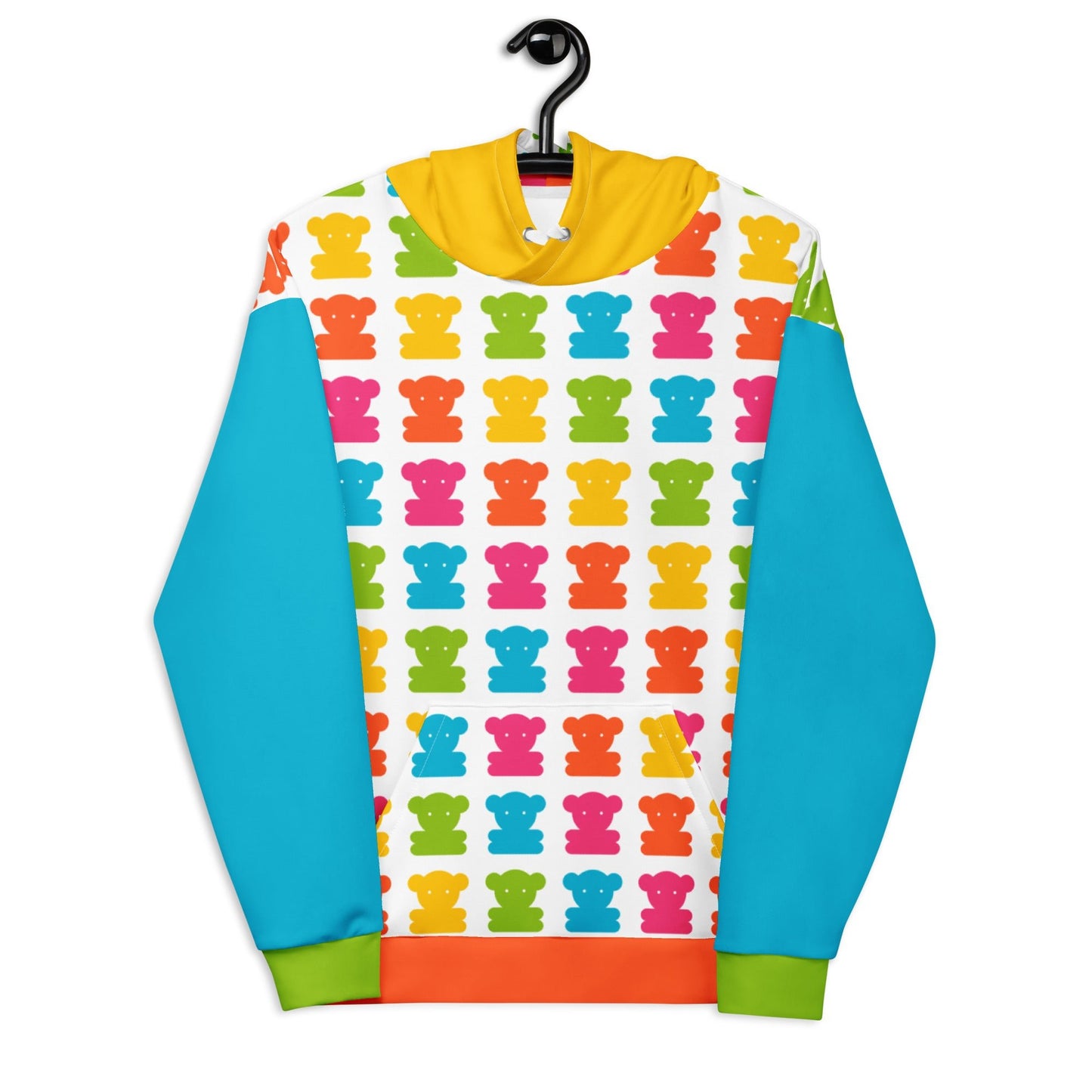 Hoodie - SWEET TEDDY white