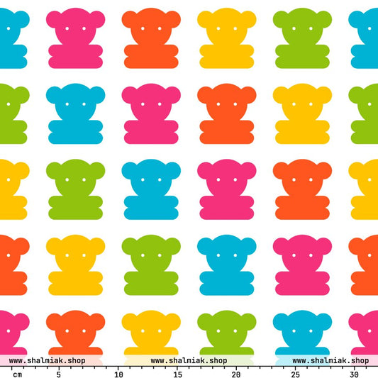 SWEET TEDDY happy white | SHALMIAK
