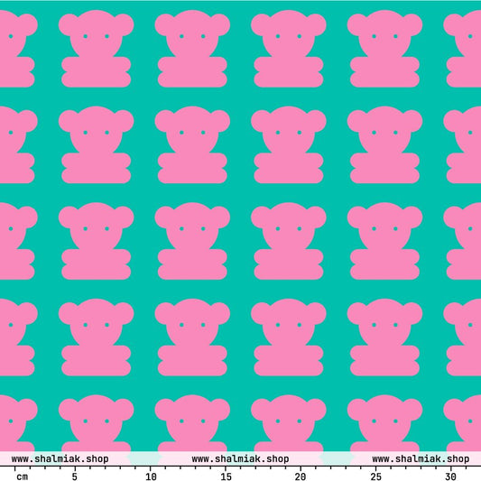 SWEET TEDDY pink mint | SHALMIAK