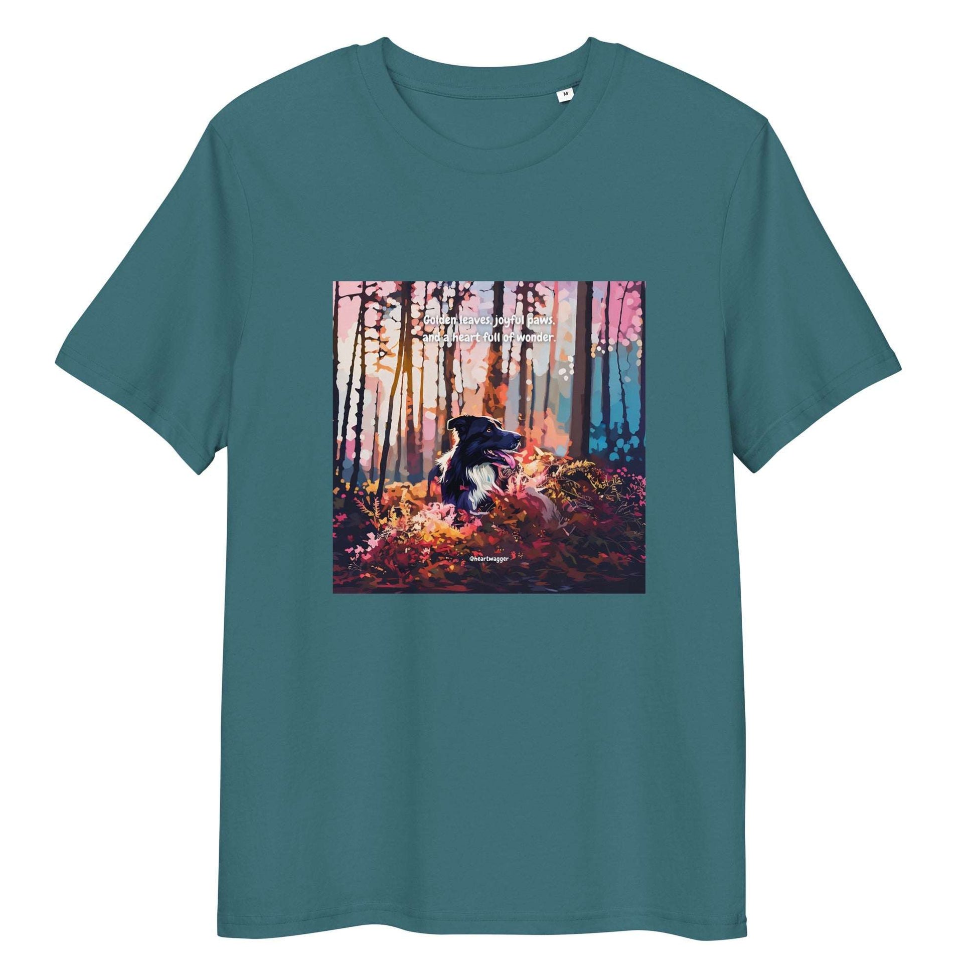 T-Shirt - Golden leaves, joyful paws, and a heart full of wonder Stargazer