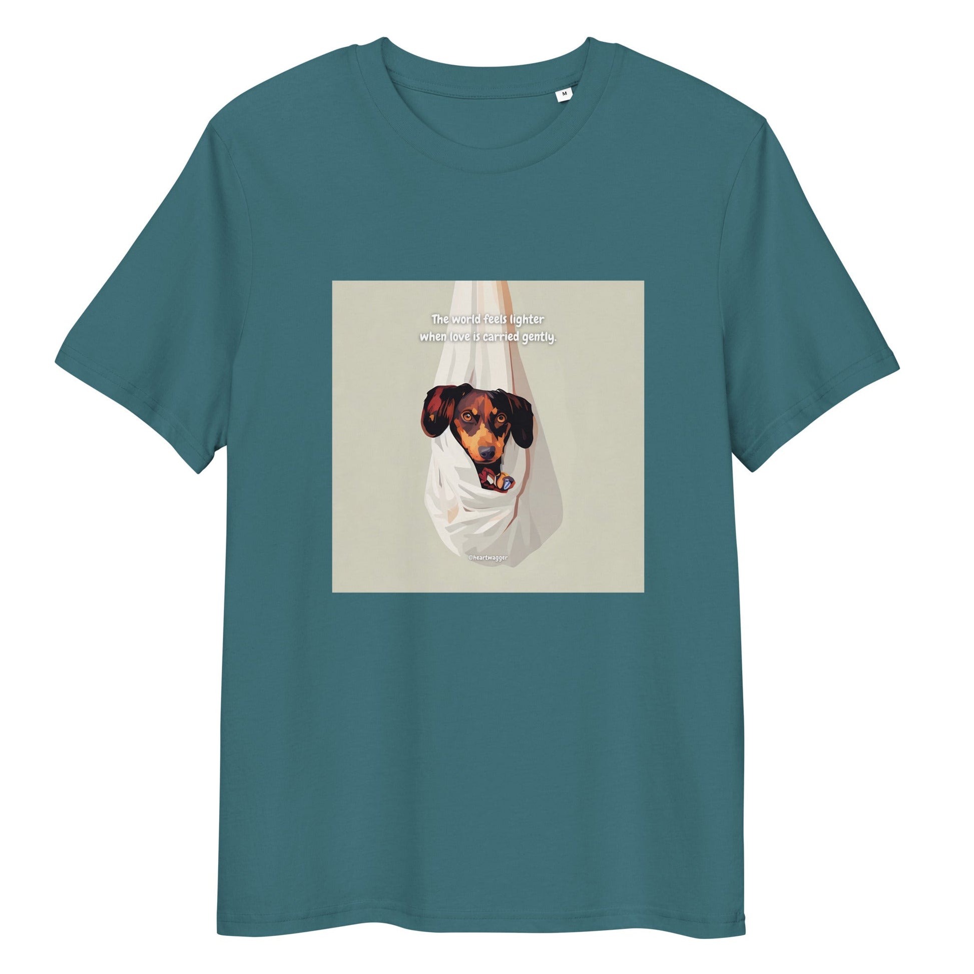 T-Shirt - The world feels lighter when love is carried gently Stargazer