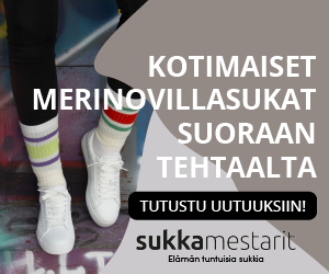 Ad and affiliate link for SUKKAMESTARIT.