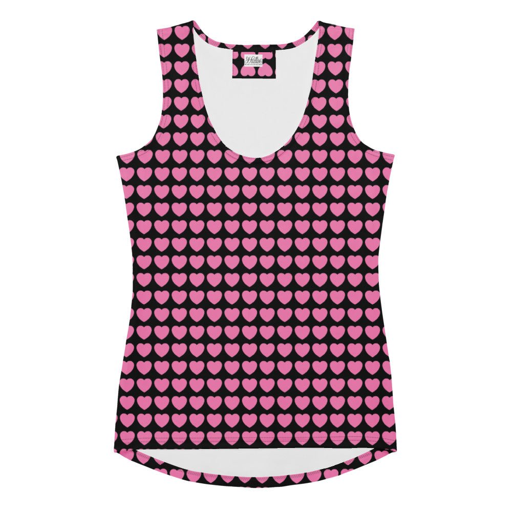 Tank Top - HERTTAHOUND HEARTS pink