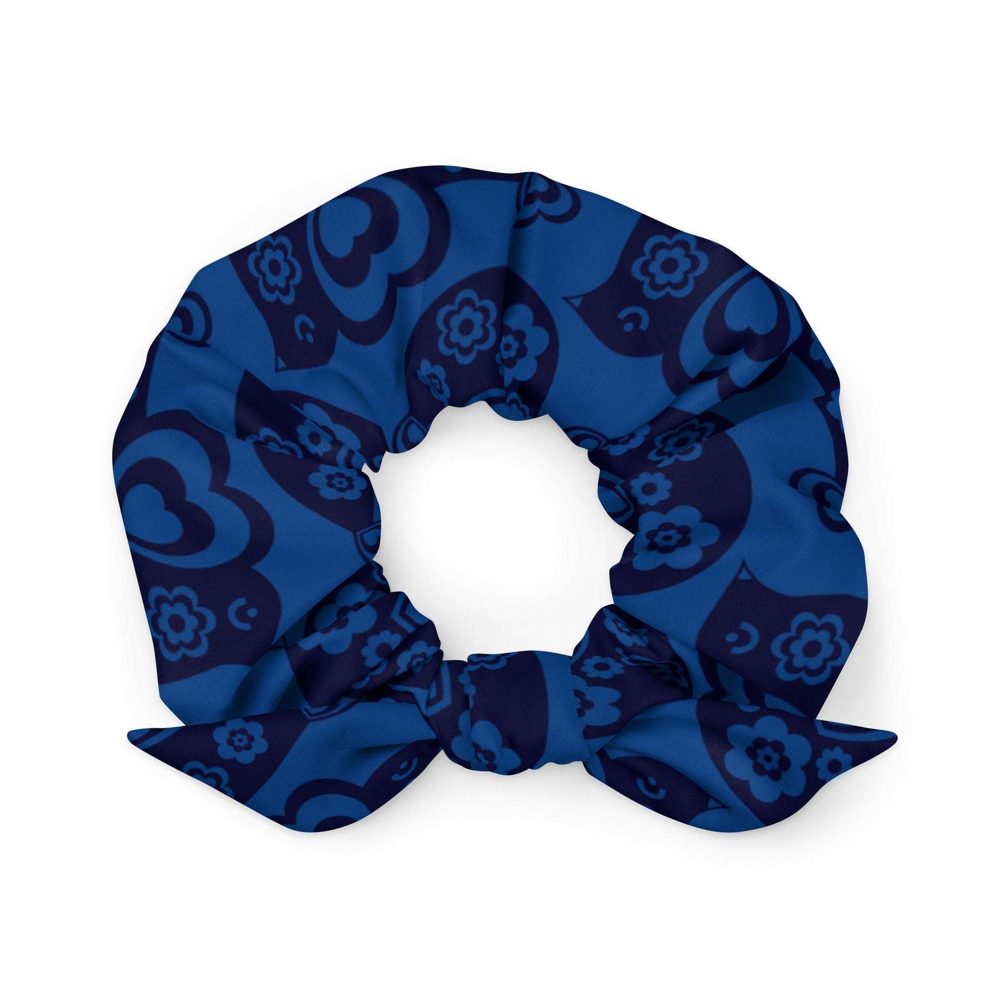 Scrunchie - TWEET LOVE dark blue