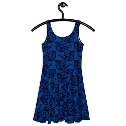 Skater Dress - TWEET LOVE dark blue