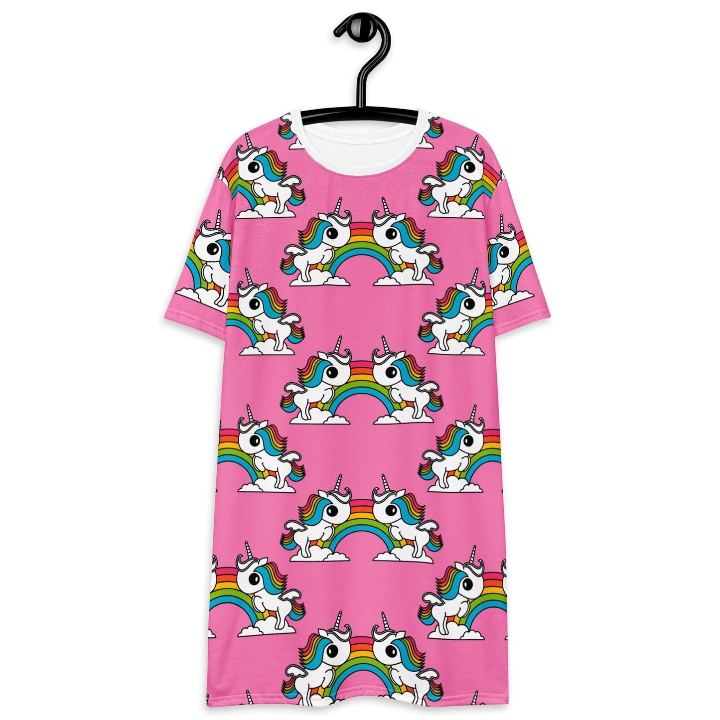 T-Shirt Dress - UNIQUE pink