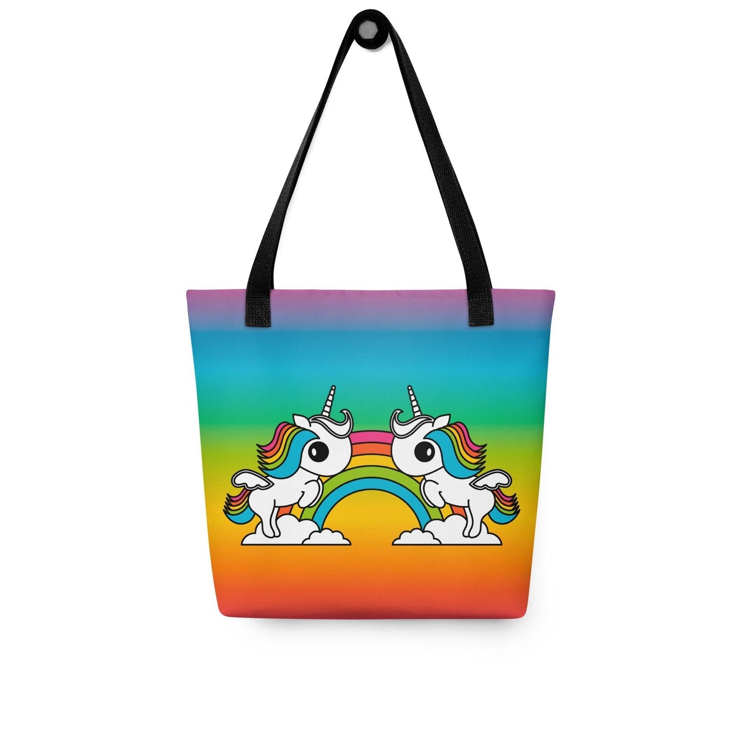 Tote bag - UNIQUE rainbow - Unicorns and rainbows print Default Title