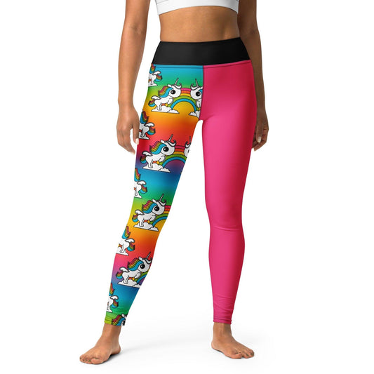 Yoga Leggings - UNIQUE rainbow