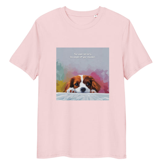 T-Shirt - Four paws can carry the weight off your shoulders | SHALMIAK