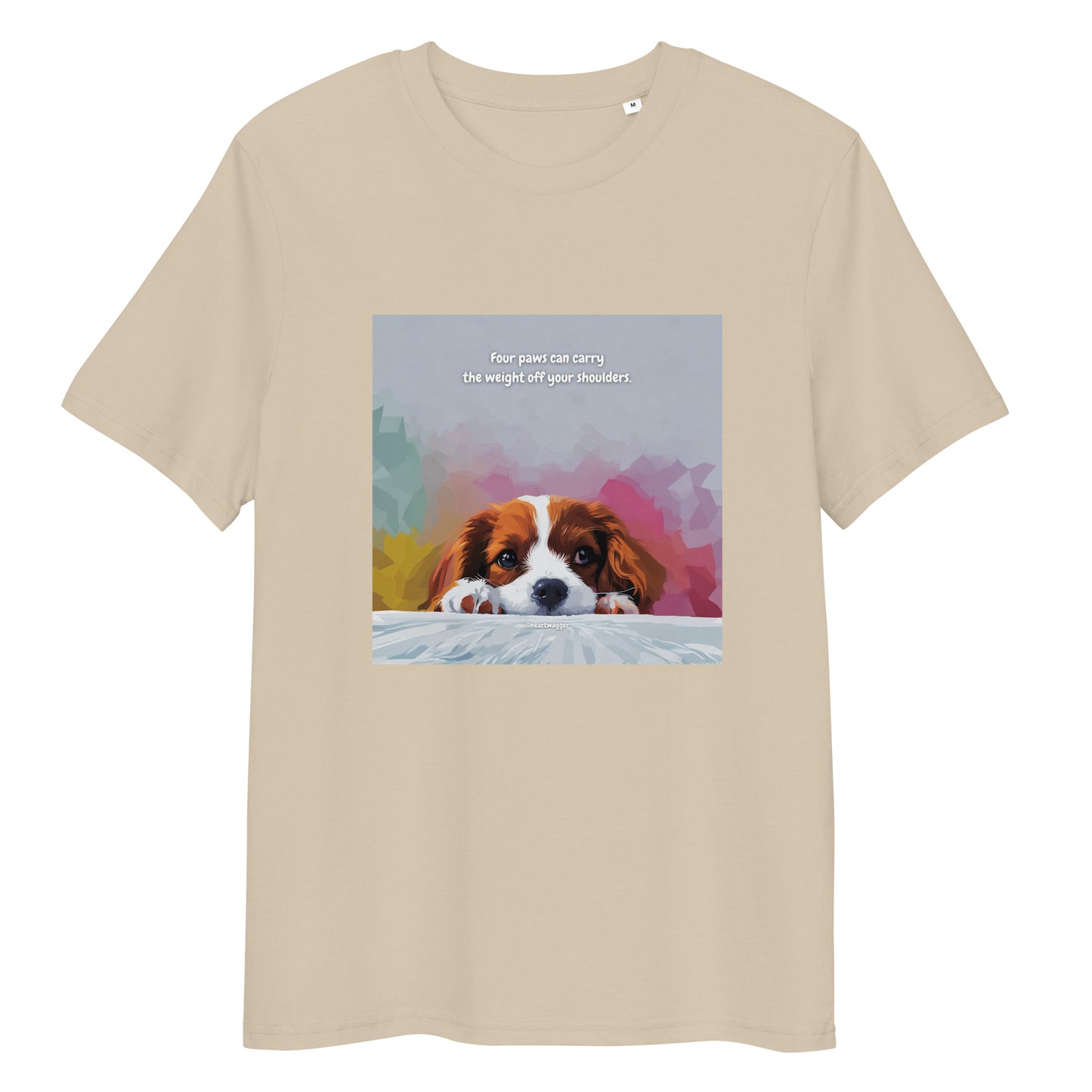 T-Shirt - Four paws can carry the weight off your shoulders | SHALMIAK