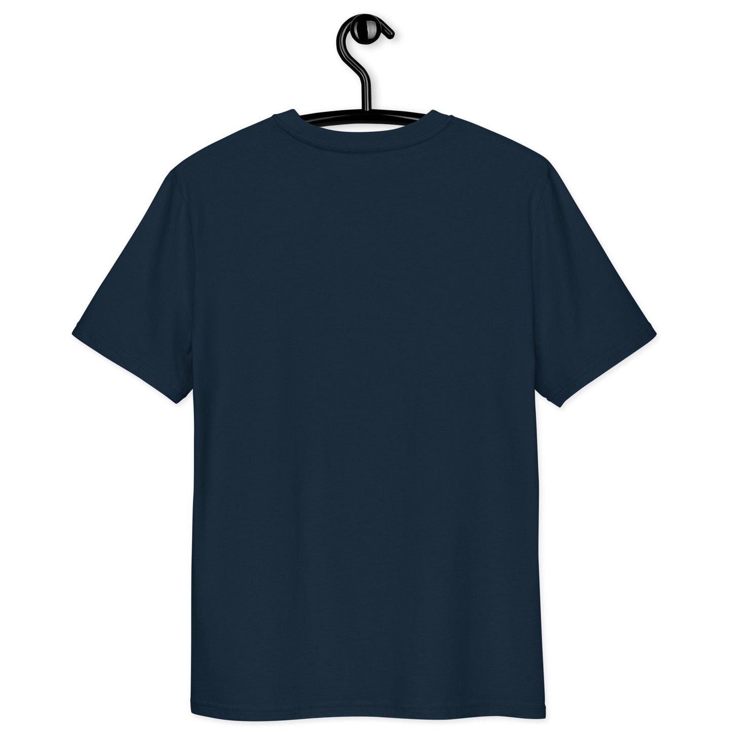 Unisex Organic Cotton T-shirt - FIN BLOOM POP blue green | SHALMIAK