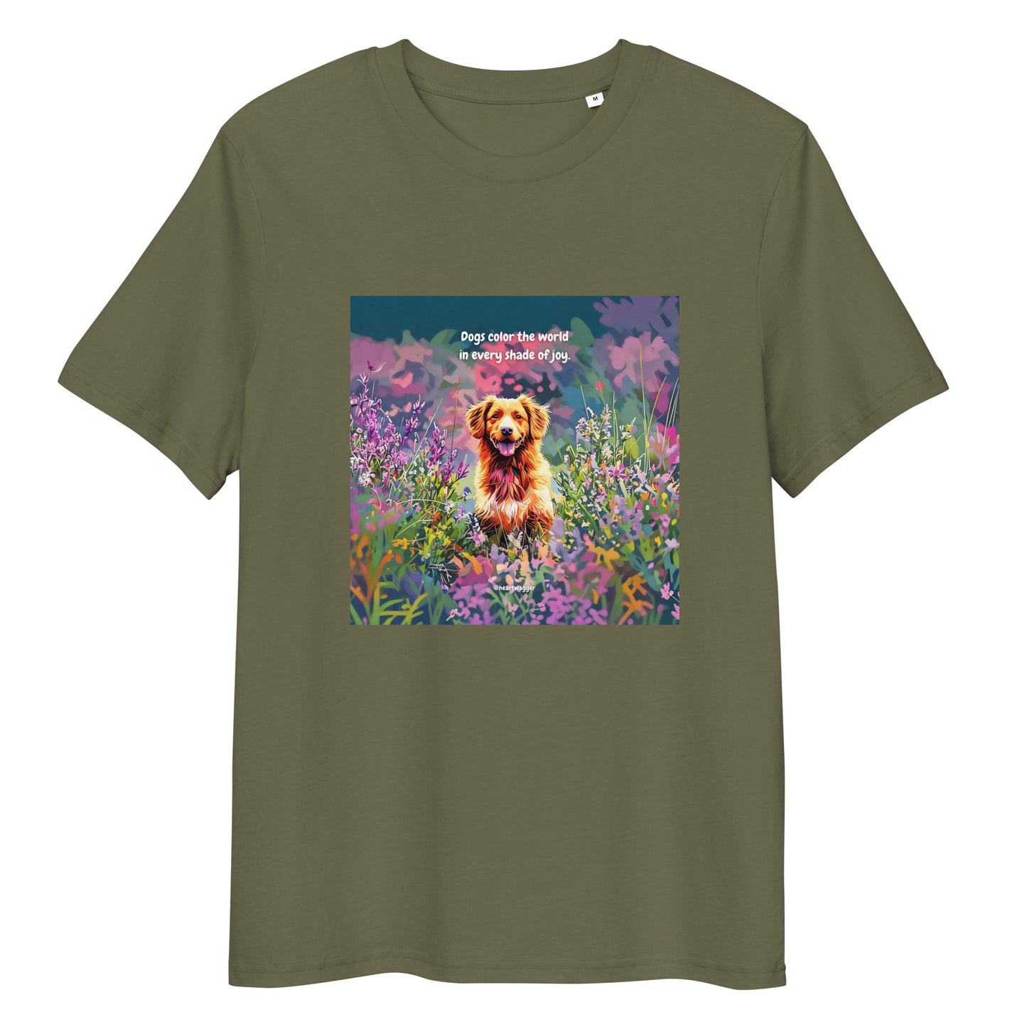T-Shirt - Dogs color the world in every shade of joy | SHALMIAK