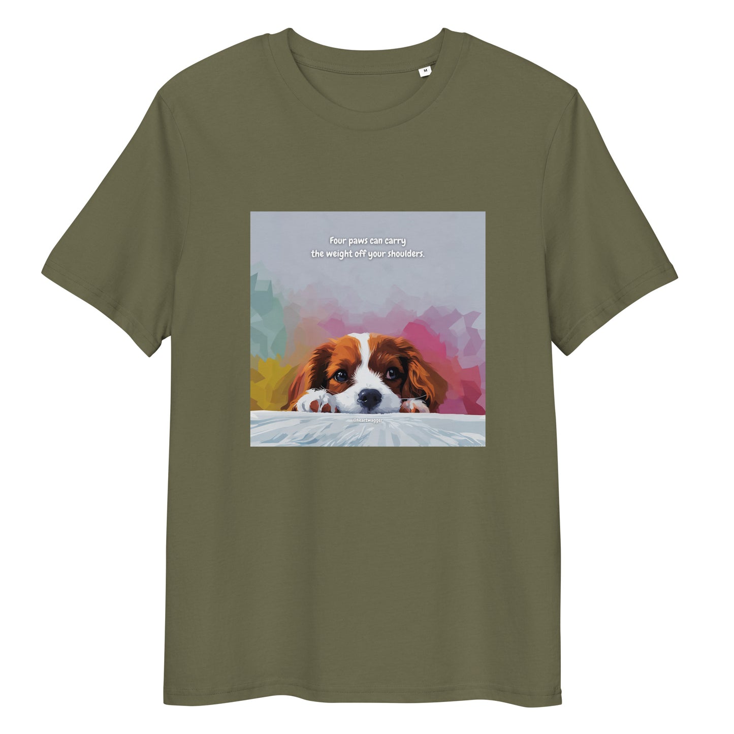 T-Shirt - Four paws can carry the weight off your shoulders | SHALMIAK