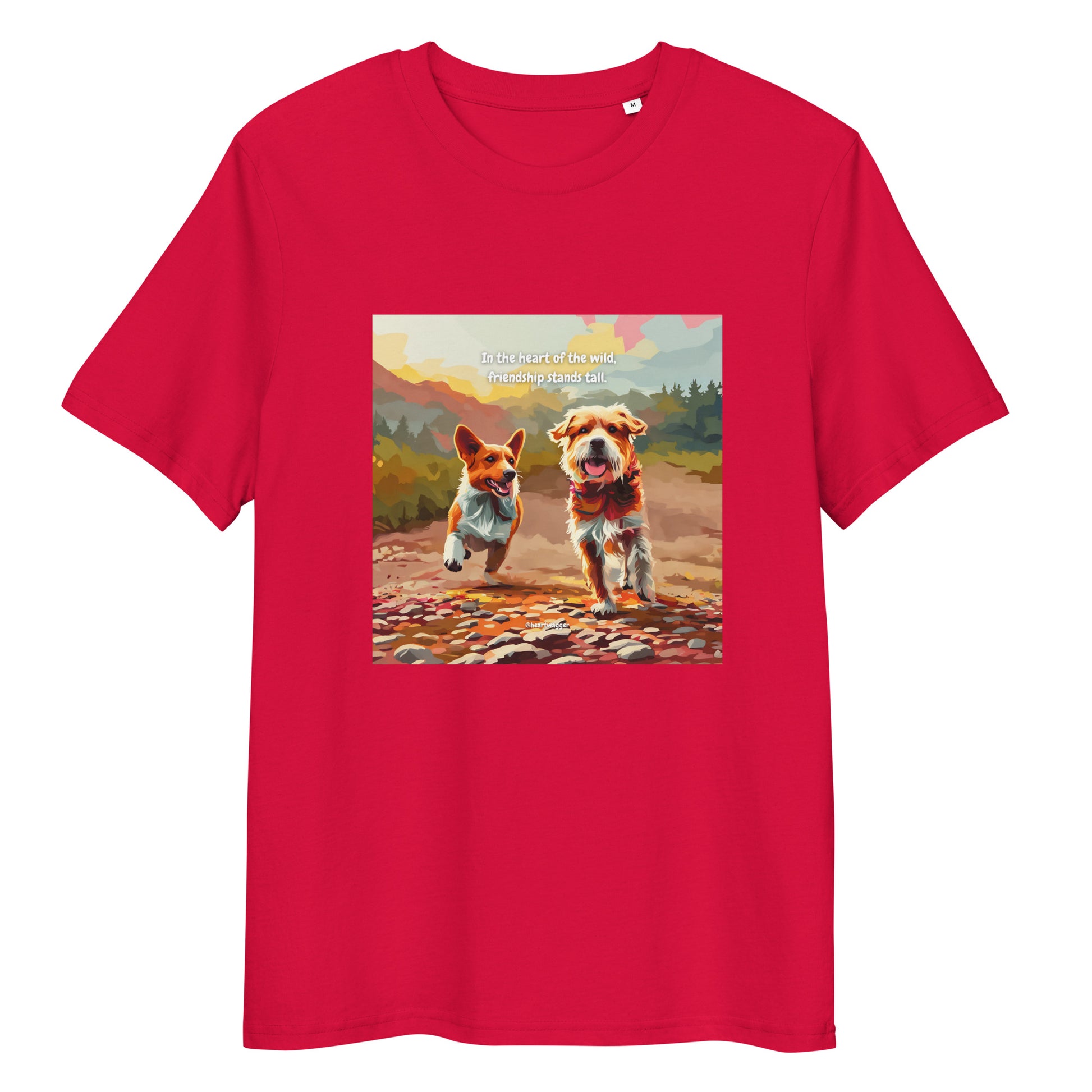 T-Shirt - In the heart of the wild, friendship stands tall | SHALMIAK