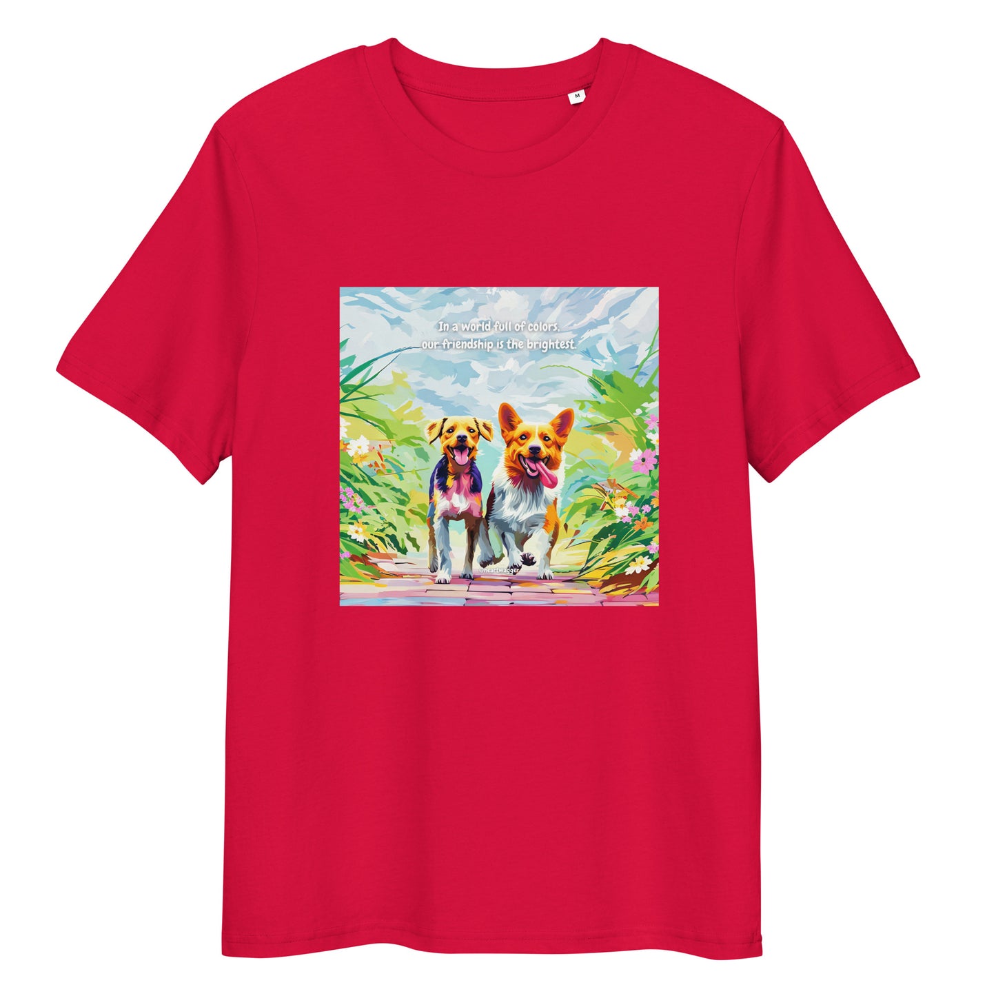 T-Shirt - In a world full of colors, our friendship is the brightest | SHALMIAK