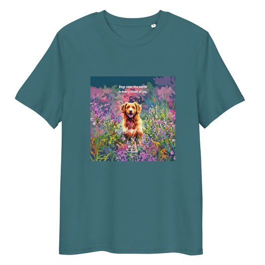 T-Shirt - Dogs color the world in every shade of joy | SHALMIAK