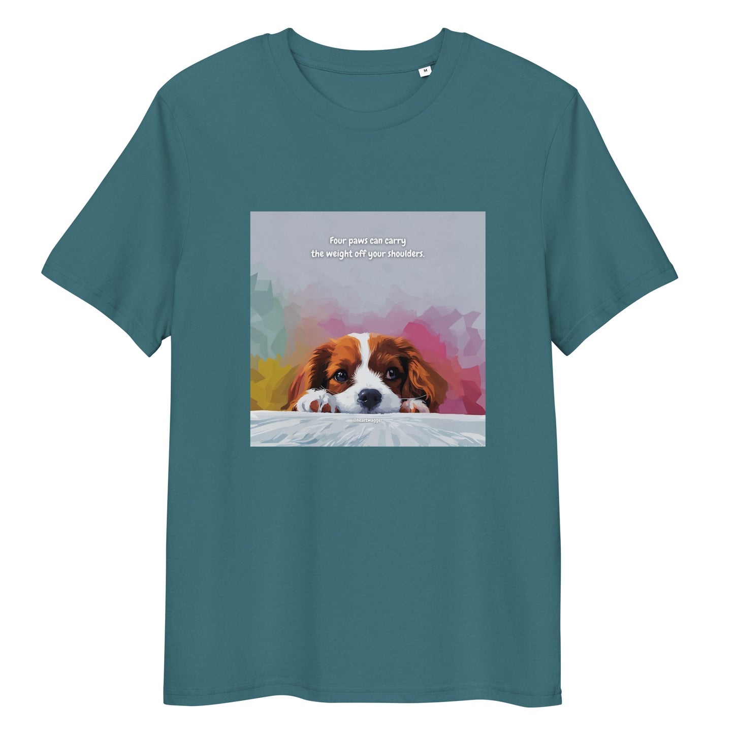 T-Shirt - Four paws can carry the weight off your shoulders | SHALMIAK