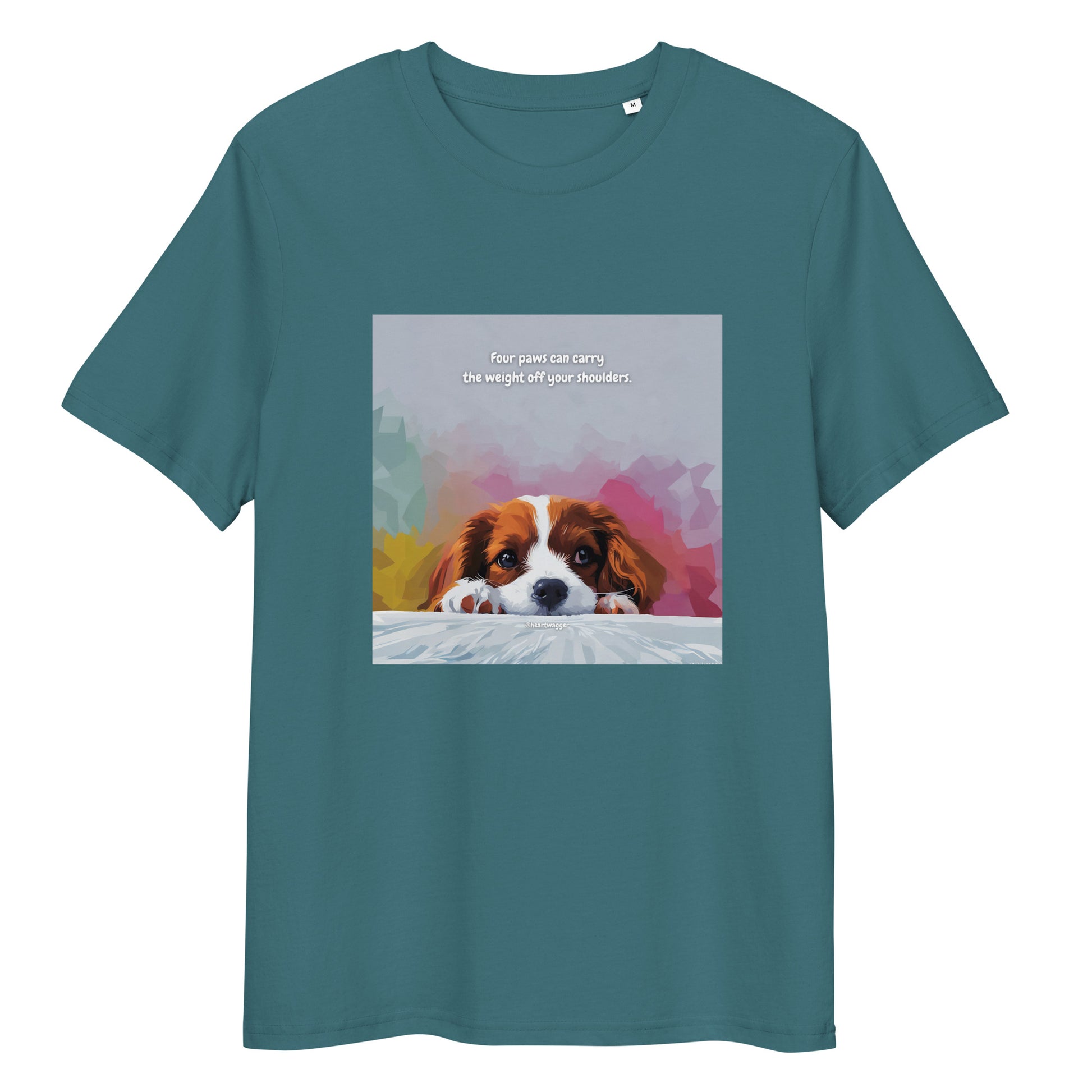 T-Shirt - Four paws can carry the weight off your shoulders | SHALMIAK
