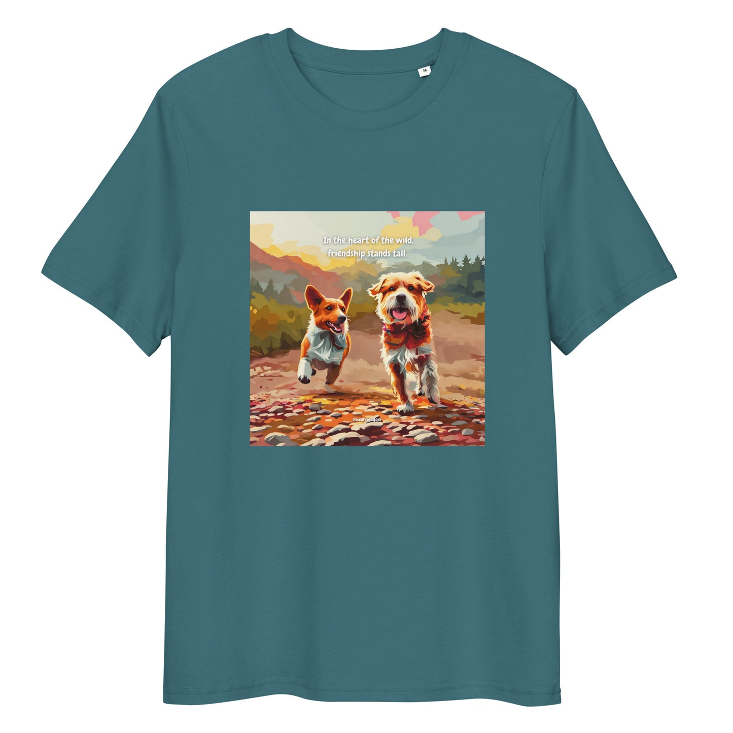 T-Shirt - In the heart of the wild, friendship stands tall | SHALMIAK