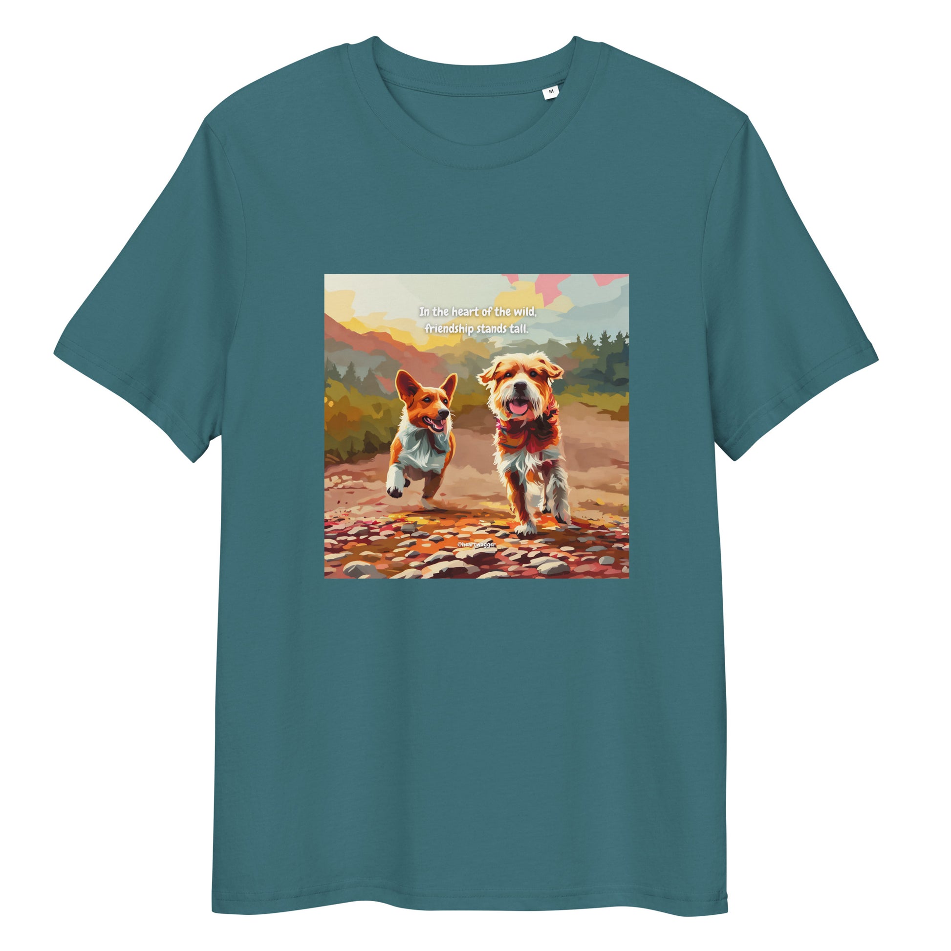 T-Shirt - In the heart of the wild, friendship stands tall | SHALMIAK