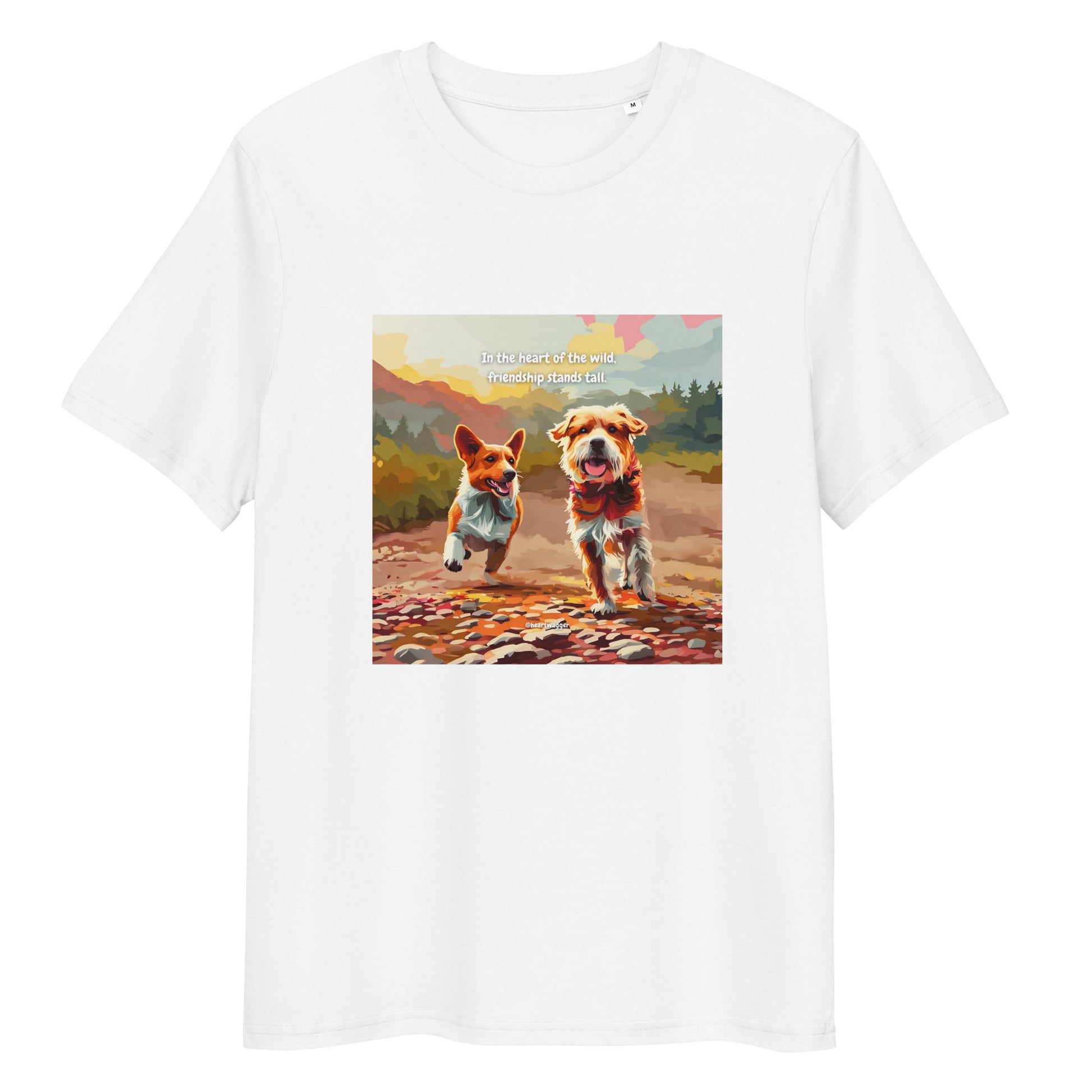 T-Shirt - In the heart of the wild, friendship stands tall | SHALMIAK