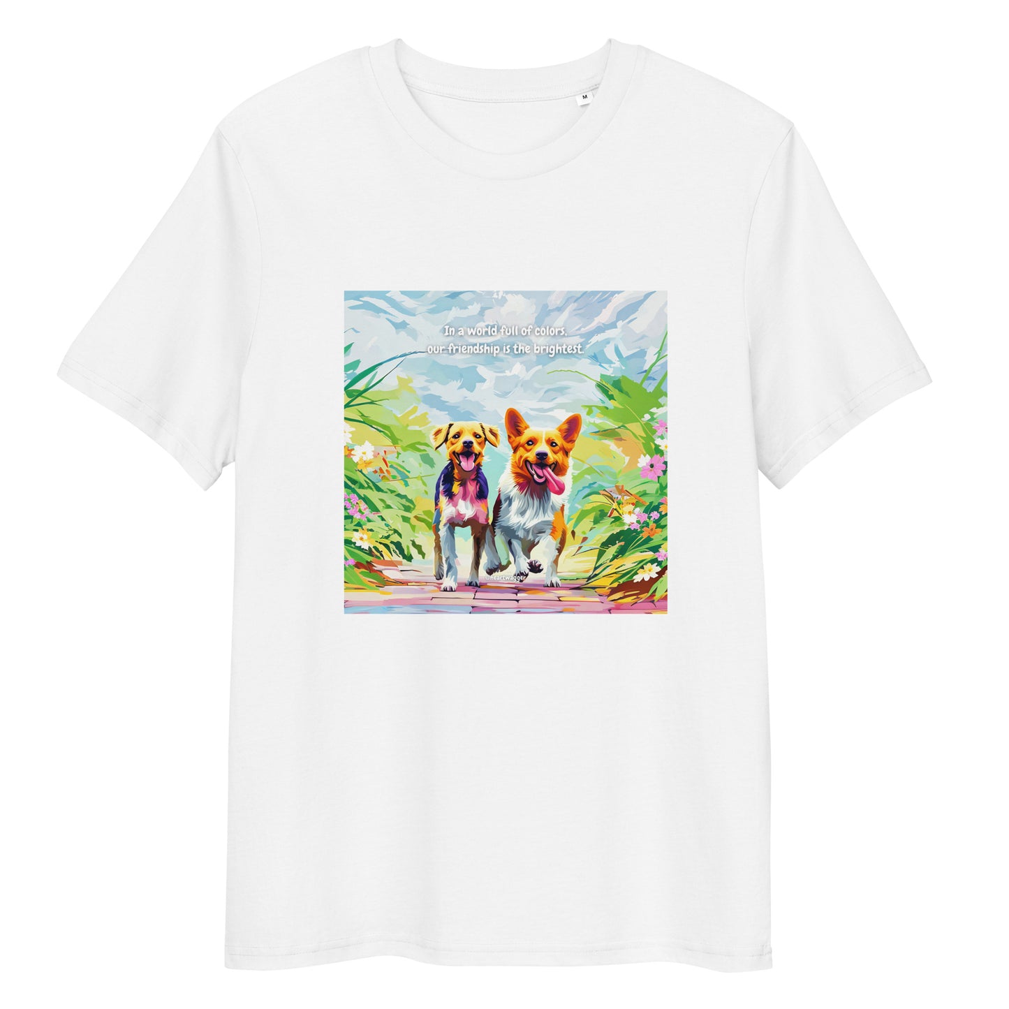 T-Shirt - In a world full of colors, our friendship is the brightest | SHALMIAK