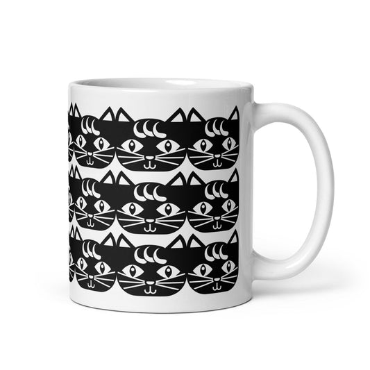 JUST MAU bw - Mug | SHALMIAK